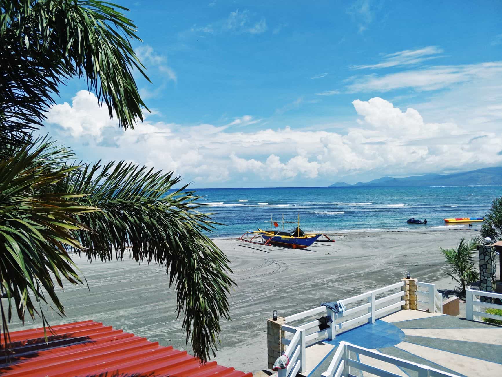 Coastal view in Morong, Bataan, Philippines